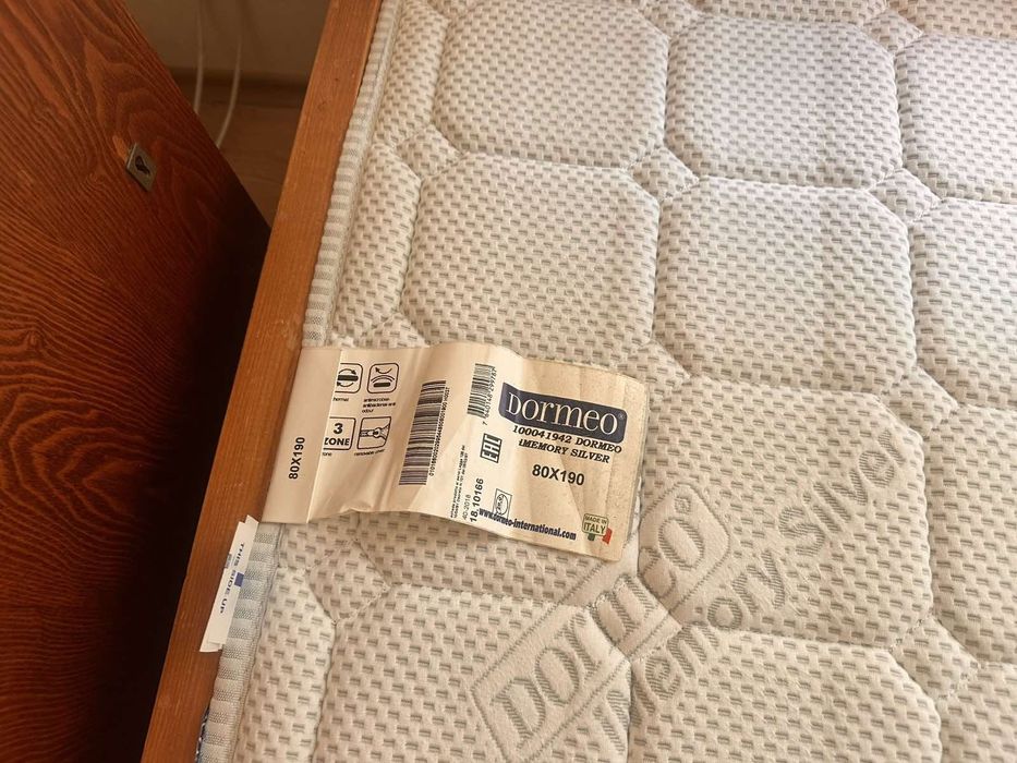 Единично легло с матрак Dormeo silver
