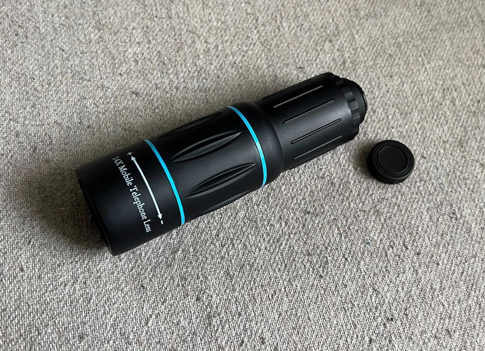 Lentila telescopica 14X pentru telefon mobil zoom optic universal