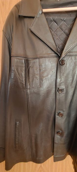 Sacou/haină bărbați (piele naturală)