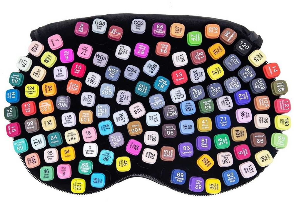 Художественный скетч маркер Touch 120 шт
