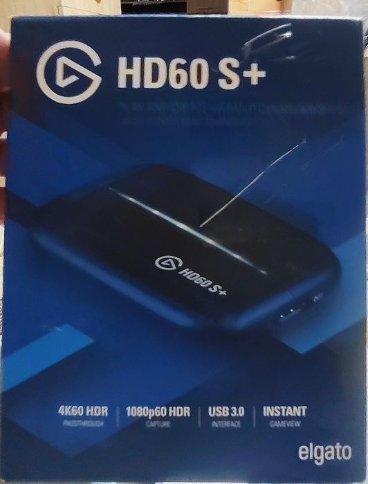 Placa de captura Elgato HD60S+ 4k Xbox/Pc/Ps