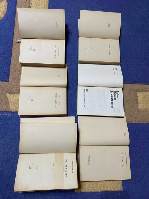 De vânzare cărți în limba maghiară. Magyar nyelvű könyvek eladók.