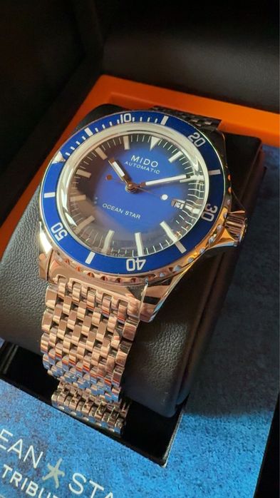 Vând Mido Ocean Star Tribute – Ediție Limitată Italia (nr. 88 din 200)