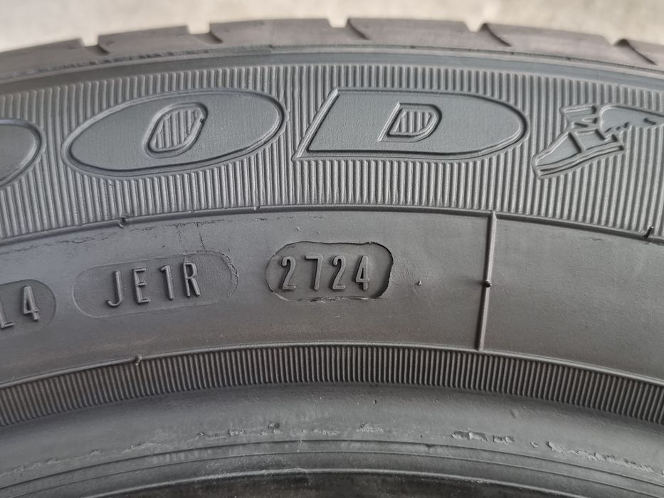 "Dot 24" 195/60/16 Goodyear 4Броя: 170€ 7мм