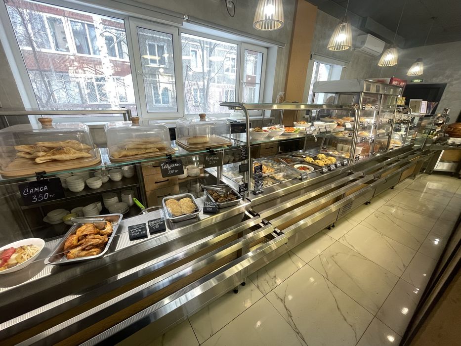 Линия раздачи для столовой