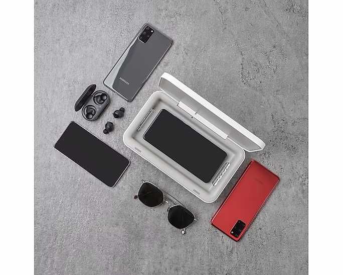 Самсунг UV почистваща машина за телефони и аксесоари