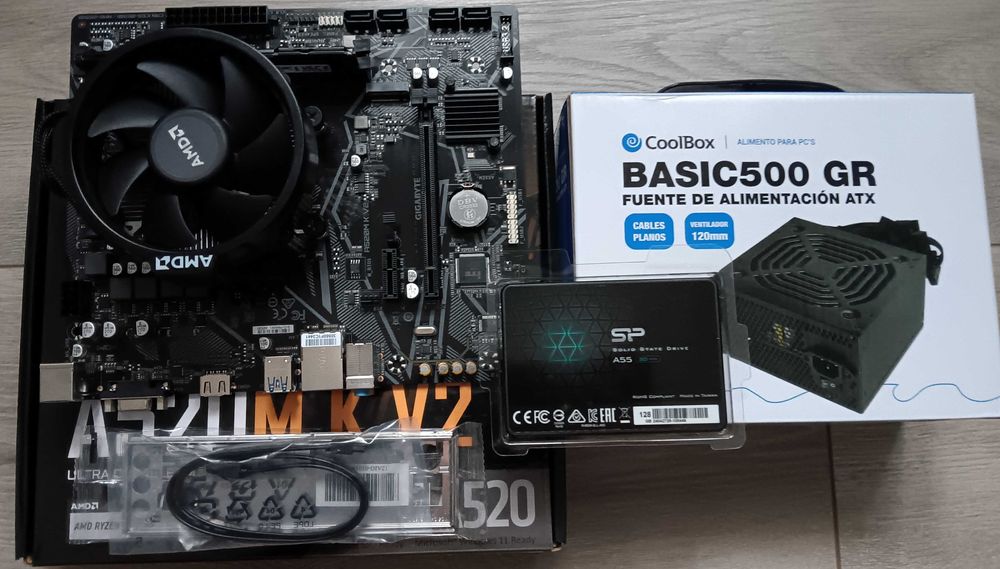 KIT Ryzen 5/3400G (lipseste doar carcasa).