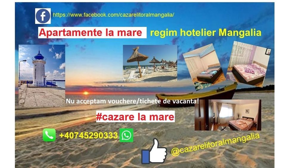Cazare la Mare Mangalia – Apartamente Moderne 2 și 3 Camere (1-5 min de Plajă)