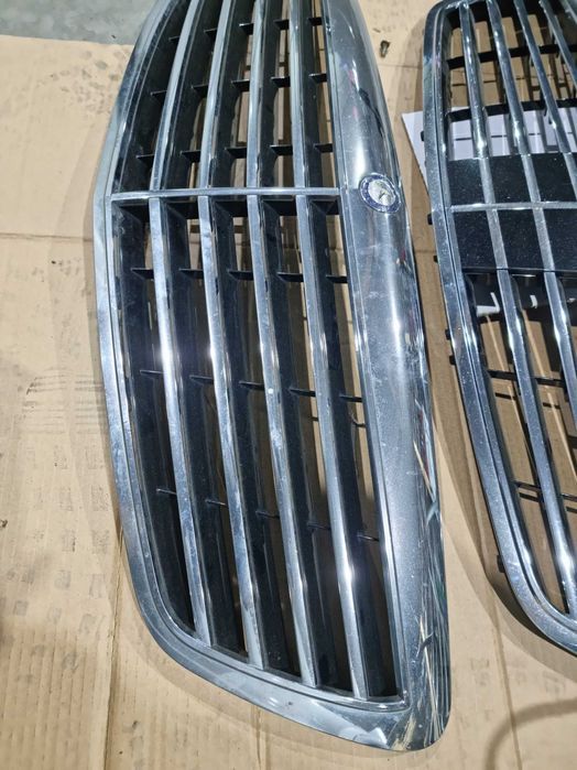grila bara fata radiator capota Mercedes S class W221 S320 S350 S500