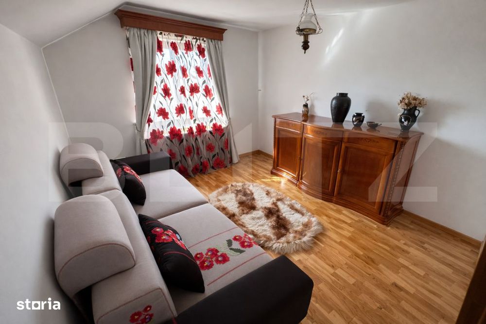 Casa spatioasa, complet mobilata si utilata, teren 700 mp –Reghin