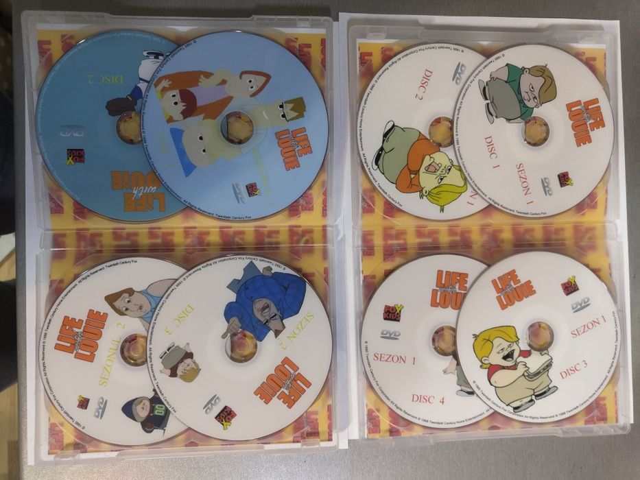 Life with Louie serial animat 3 sezoane 12 DVD Bucuresti Sectorul