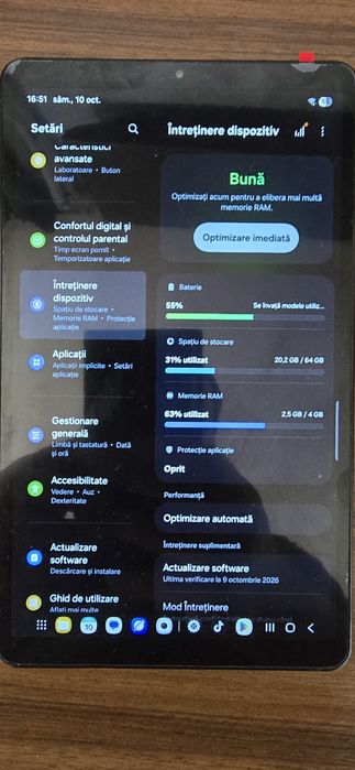 Samsung tab A9 64gb