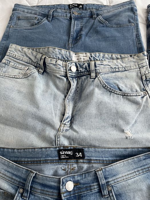 Мъжки къси и дълги дънкита