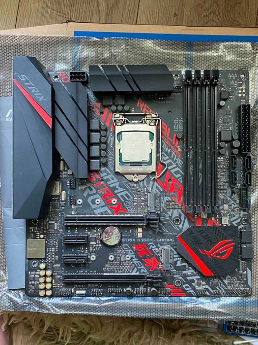 KIT Placa de baza ROG STRIX B360-G GAMING + Intel Core i5-8500