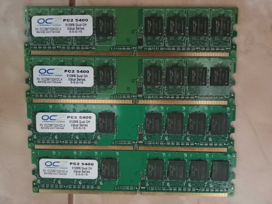Seturi de placute de memorie RAM ddr3 , ddr2,etc. pt desktop / laptop