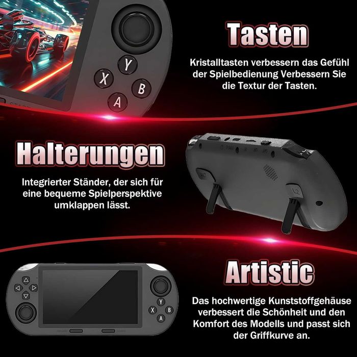 Consola portabila retro SF3000 cu peste 20000 jocuri