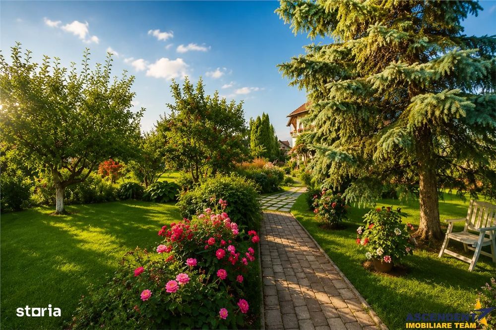 Hotel 3* + Pensiune 4*, piscina, teren tenis, 6.200mp parc privat +, S