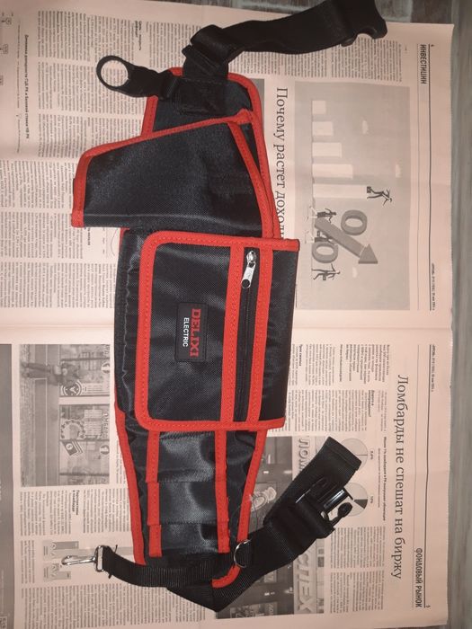 Поясная сумка для электрика, инструмента.