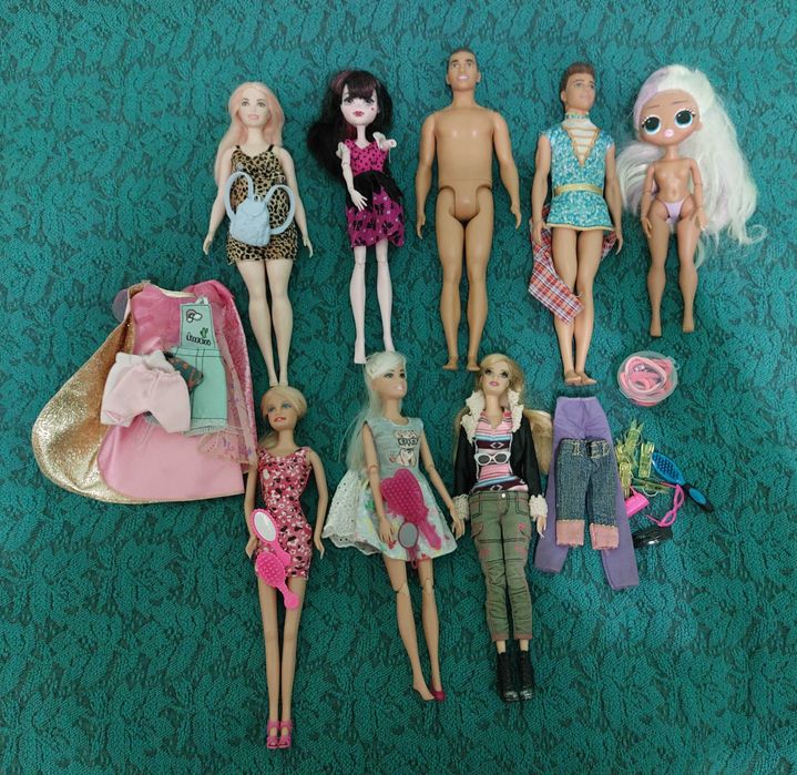 Куклы Барби Лол Монстр Хай, Кен (цена за всё)