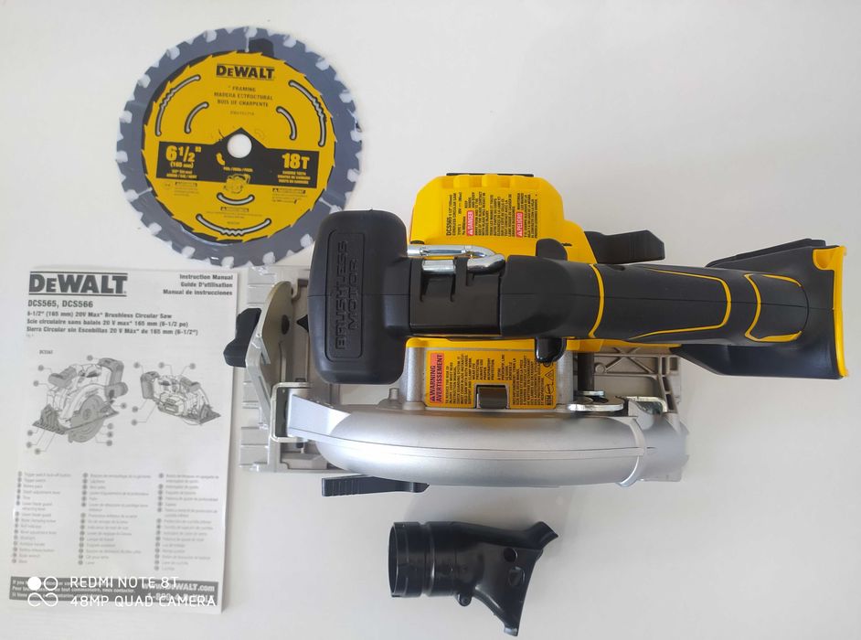 Продам циркулярную пилу Dewalt dcs 565