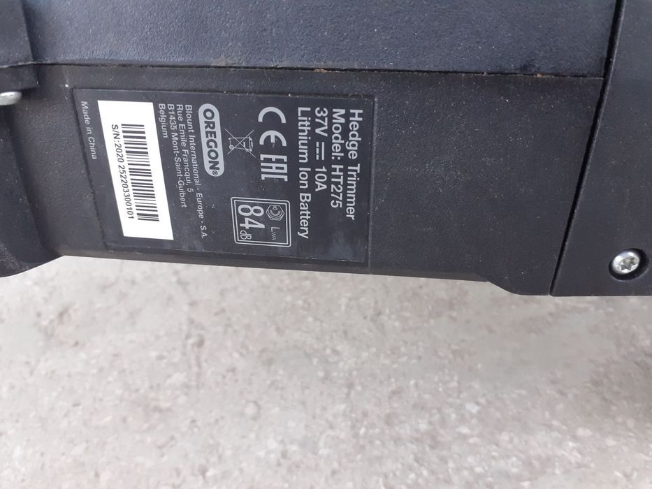 Foarfeca  Tuns Gard Viu Oregon Hedge Trimmer HT 275 37V Doar Corp