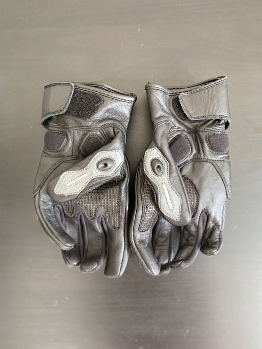 Дамски кожени мото ръкавици