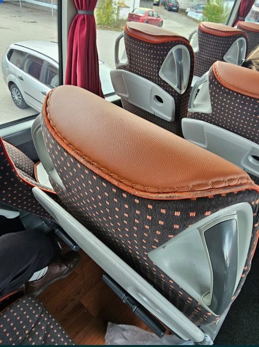 Tapiserie autocare tetiere,seara man mercedes volvo