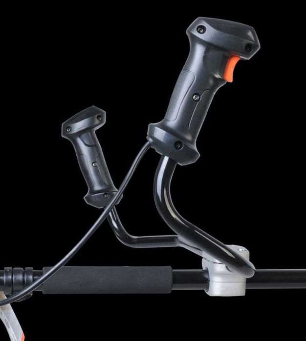 Триммер электрический 1800ВтШирина скашивания450/255ммЗащита7500Об/мин