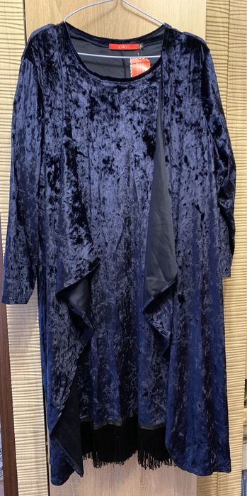 Платье с накидкой размер 54-60