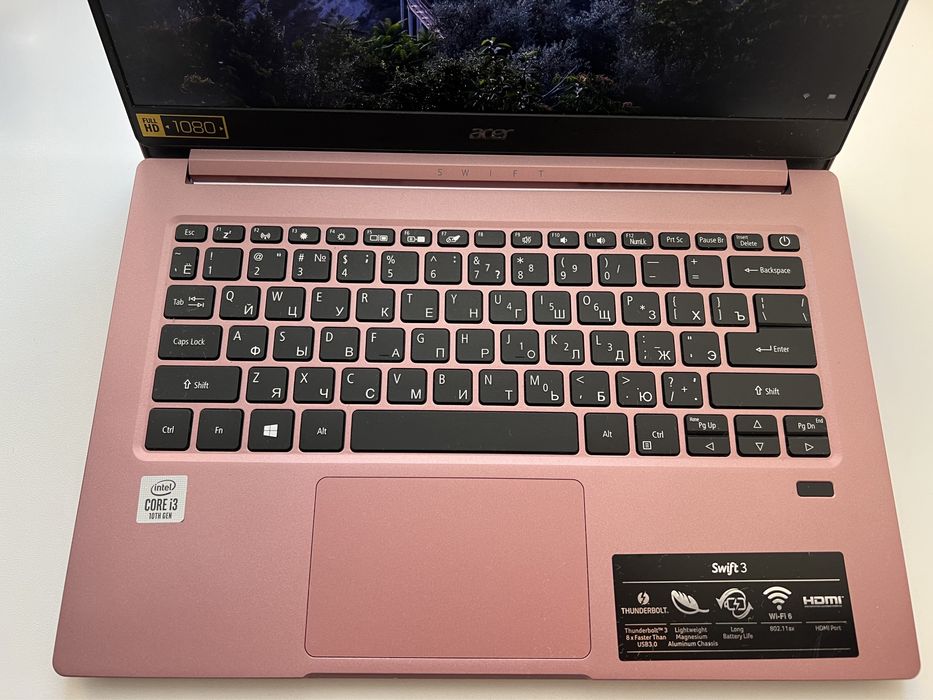 acer swift 3 розовый