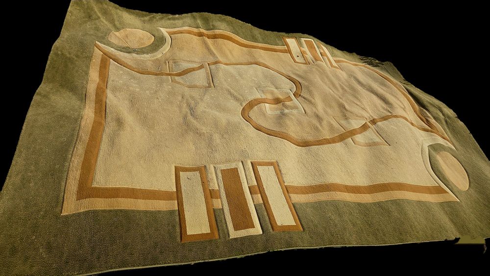 Ковер 3х4 destiny  плотный выбитый