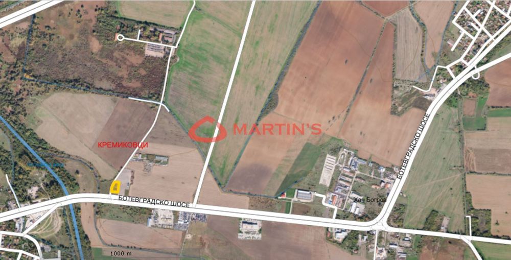 Парцел в София-Кремиковци площ 2399 цена 168000