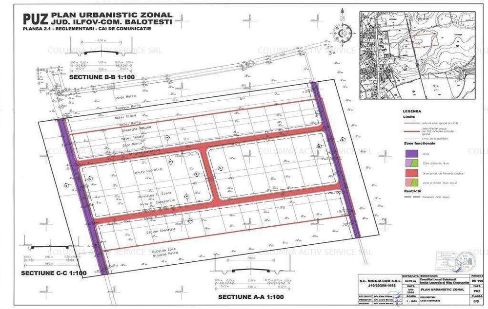 Balotesti Albinelor  loturi 1100mp 33 e/mpmp