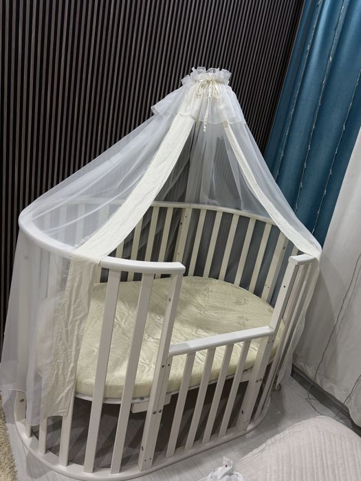 Манеж детский круглый + овальный