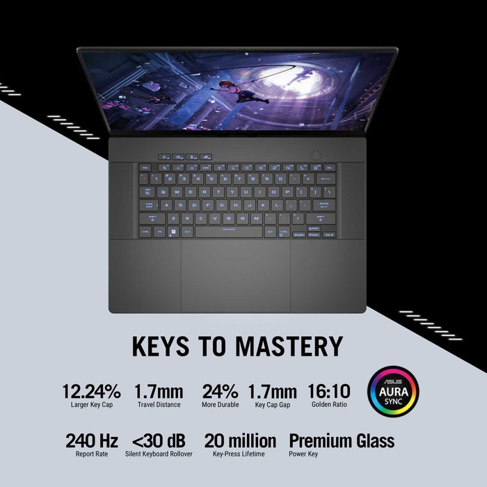 ASUS ROG Zephyrus G16 16 WUXGA 16RAM 1TB Ryzen AI 9 HX RTX 4060