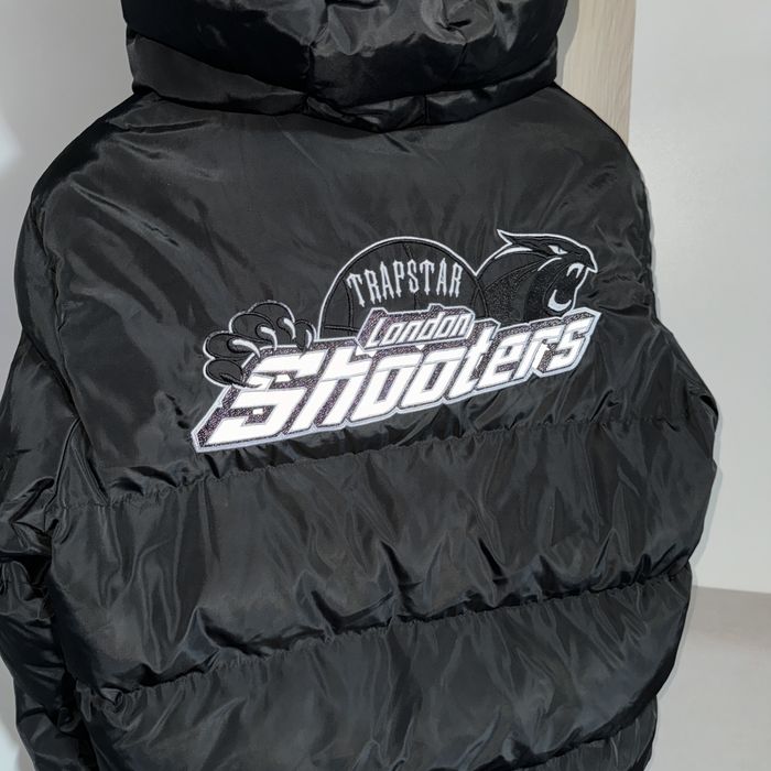 Trapstar Shooters Hooded Puffer Reflective Jacket Зимно Яке Палто