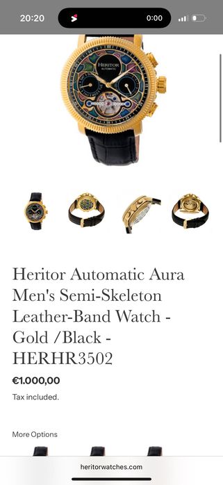 Мъжки часовник Heritor
