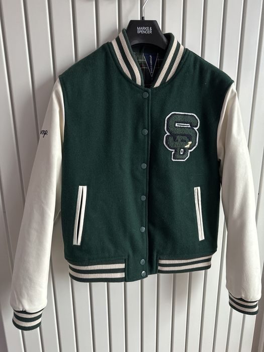 Jachetă bomber SuperDry Varsity Patched - ca noua