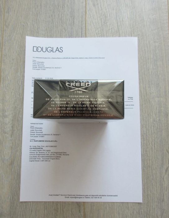 Aventus Creed - 100ml - Nou,Sigilat
