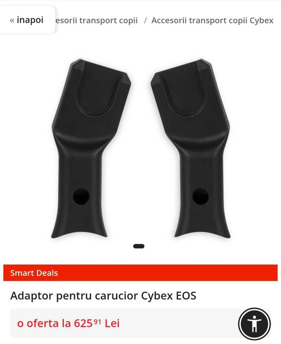 Adaptori Cybex Eos 2 in 1 Lux
