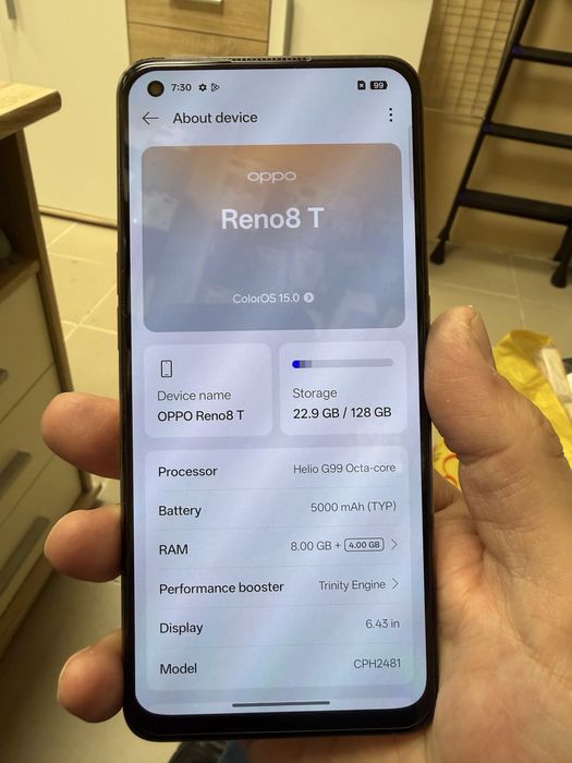 Oppo Reno 8T 8+4/128gb