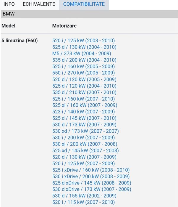 Set Faruri BMW Seria 5 E60 Angel Eyes (2003-2007) LCI Design