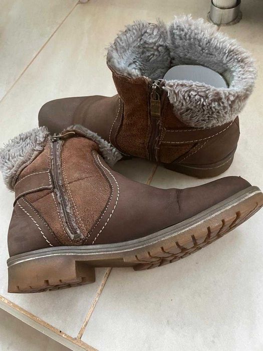 Ботинки замша/ нубук размер 39