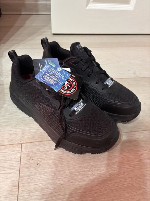 Нови обувки Skechers Work Max Cushioning Unisex  – антихлъзгащи (Slip Resistant)
