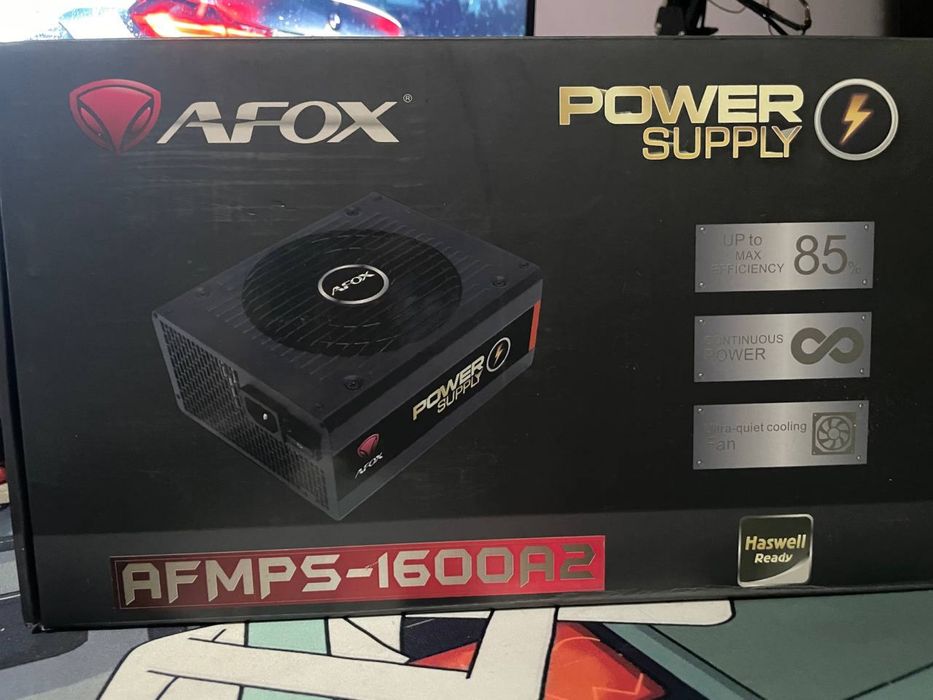 Блок питания Afox 1600w