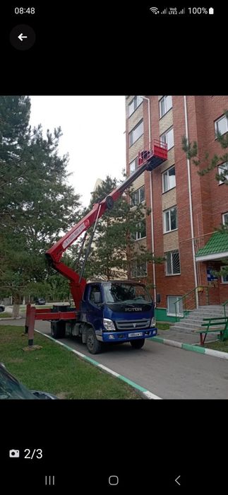 Услуги автовышки , манипулятор с корзиной