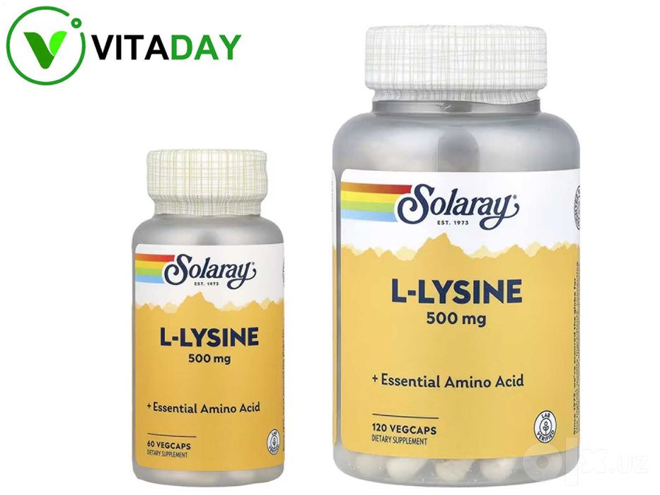 Solaray L-лизин L-Lysine L лизин L Lysine