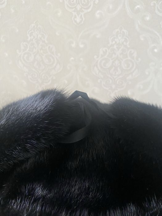 Норковая полная мужская шапка, одевал редко