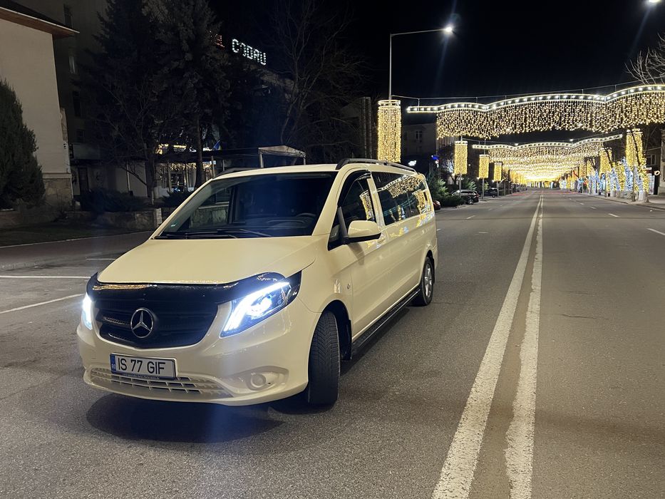 Mercedes Vito extra long 4x4 8+1 2017 Iasi • OLX.ro