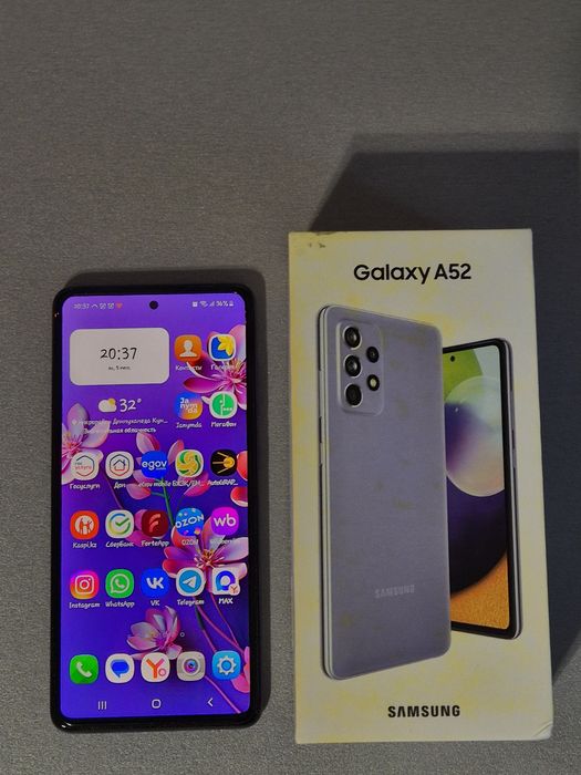 Продам samsung A52 256гб